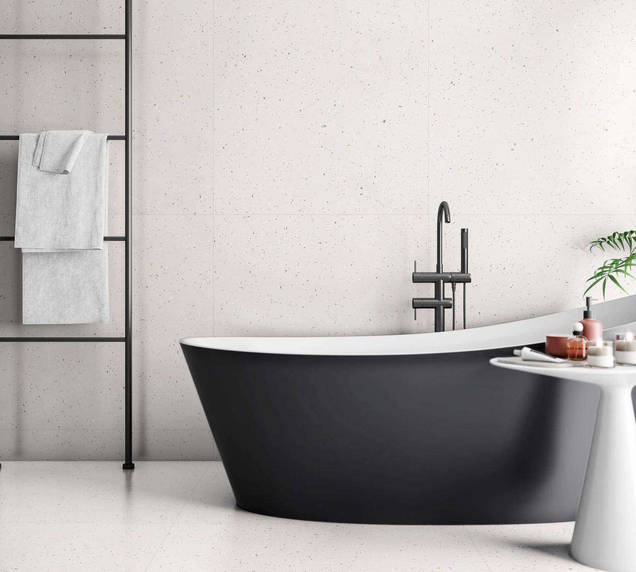 imagem de Piso 75x75 Extra Retificado Terrazzo Gelo