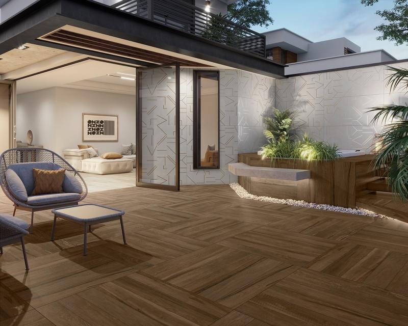 imagem de PORCEL 83X83  DECK ARBO HRU830087 RUSTICO RETIFICADO EXTRA