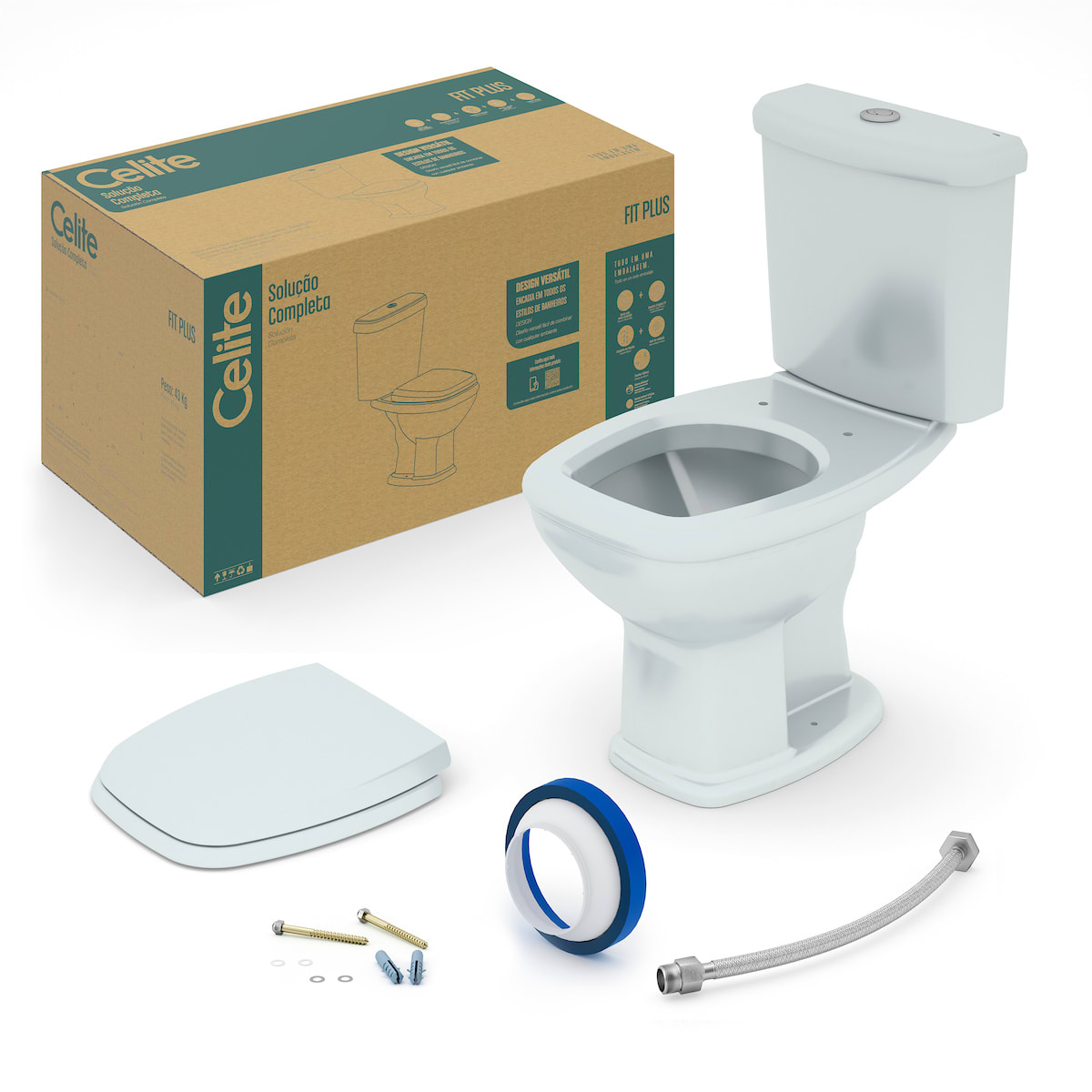 imagem de KIT VASO ACOPLADO  FIT PLUS